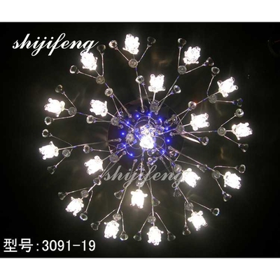 ceiling lamp美式水晶餐厅吸顶灯简约卧室书房玄关阳台树枝型灯