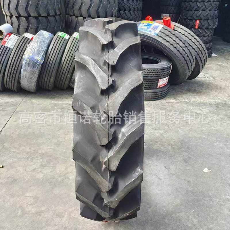 朝阳12.4-24拖拉机轮胎11.2-24农用轮胎8层级人字花纹CB558