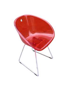 现货亚克力餐椅透明绿色水晶椅子餐厅椅咖啡厅椅休闲PC水晶餐椅