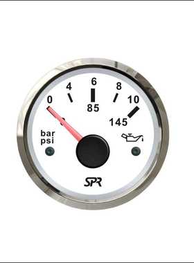 SPR 白色油压表 0-10bar JYV00048