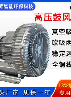 2LG730-7AH37高压漩涡风机鱼塘增氧风刀真空吸附上料旋涡气泵