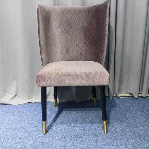 轻奢家用餐椅实木现代简约餐桌椅高端设计师椅意式贝壳椅舒适北欧