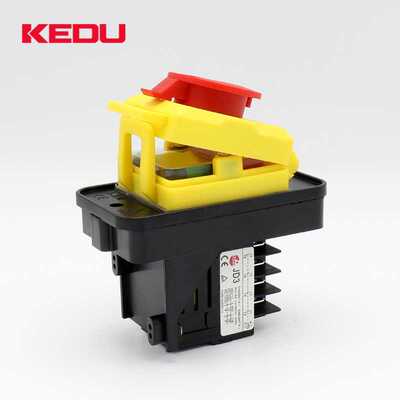 科都KEDU电磁开关KJD11A停电欠电压保护 切割机开关 电动工具开关