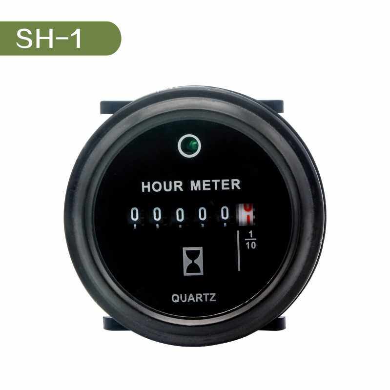 SH-1工业累时器推土机挖掘机累加计时器AC/DC6-80V AC100-250V