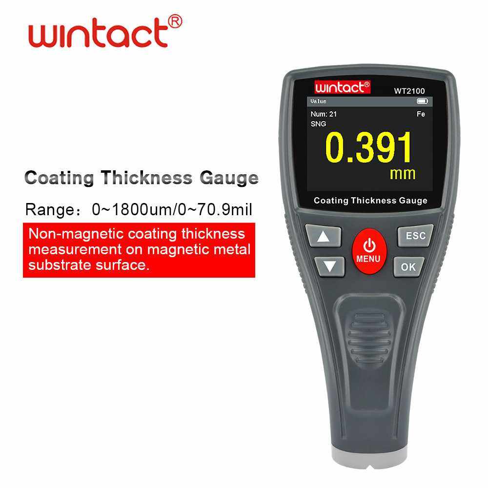 汇天益WT2100高精度油漆镀锌涂层测厚仪 Coating thickness gauge