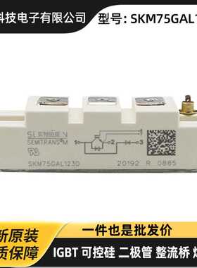 德国原装IGBT单管 晶体管SKM75GAL123D SKM75GAR123D原盒原装