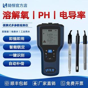 荧光溶解氧检测仪LH 陆恒便携式 B510多参数PH电导率浊度测定分析