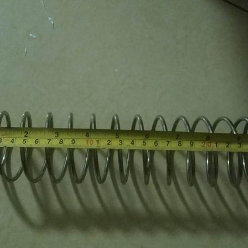 现货304不锈钢压簧线粗4MM 外径65 内径57弹簧长255
