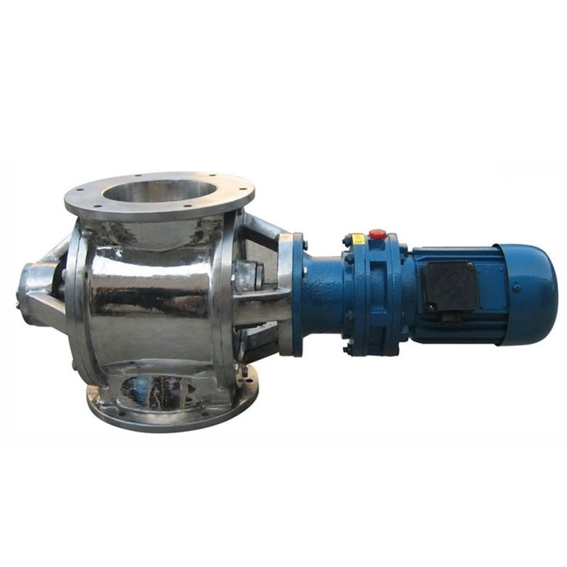 不锈钢星型卸料器卸灰阀铸铁闭风器方口圆口除尘T叶轮给料机锁器