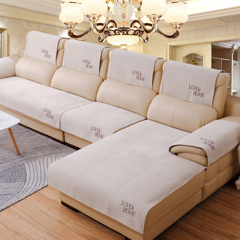 防滑皮沙发垫套加厚欧式家用客厅四季F通用真皮沙发防滑坐垫子定