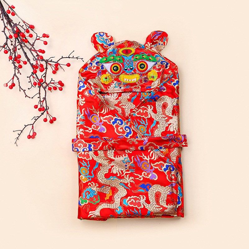 婴儿抱被秋冬加厚外出宝宝保暖包被新生儿红色抱毯襁褓满月礼物,婴童用品,婴童抱被/抱毯,淘宝优惠券,粉丝福利购,淘宝优惠卷