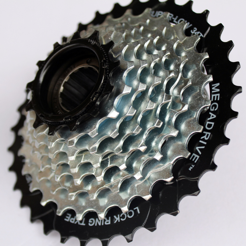 山地自行车24速旋式飞轮 台湾日驰8P速旋飞 八速塔轮