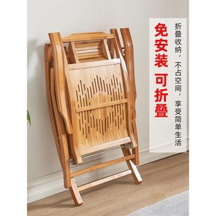 摇摇椅躺椅大人折叠午休逍遥椅夏天午睡家用阳台休闲老人竹摇椅