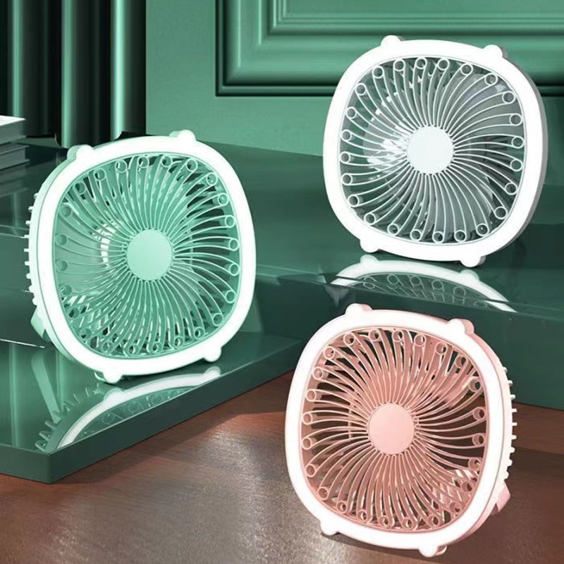 厕所风扇台灯风扇静音台壁挂吊扇学生宿舍家用户外充插小电风扇