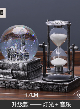 轻奢沙漏摆件家居饰品房间客厅办公室桌面酒M柜玄关创意工艺小装