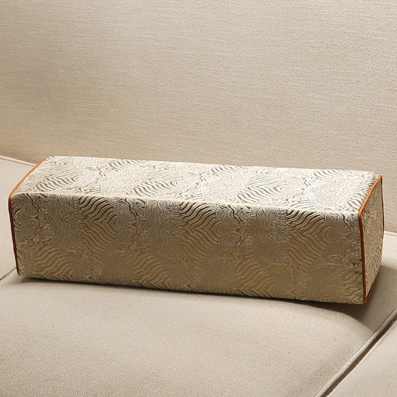 新中式扶手枕红木沙发扶手软包加装靠垫方形枕头长V方形海绵枕定