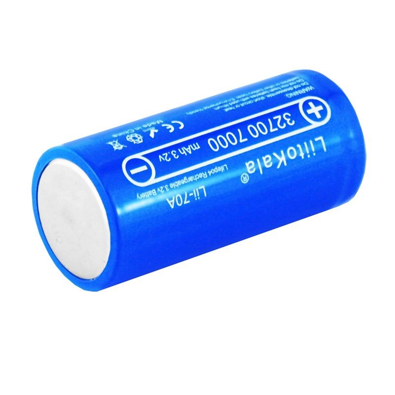 32V磷酸铁锂32700可充电电池7000mAh大容量强光手电筒电池组电芯