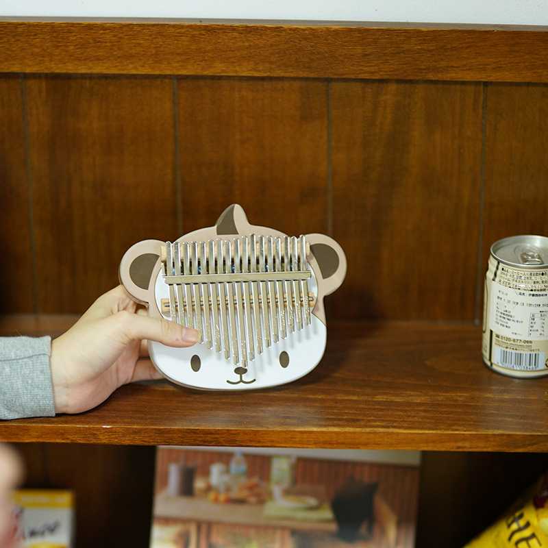 水晶uv贴画拇指琴钢琴17音卡林巴琴男女生kalimba手指琴创意乐器