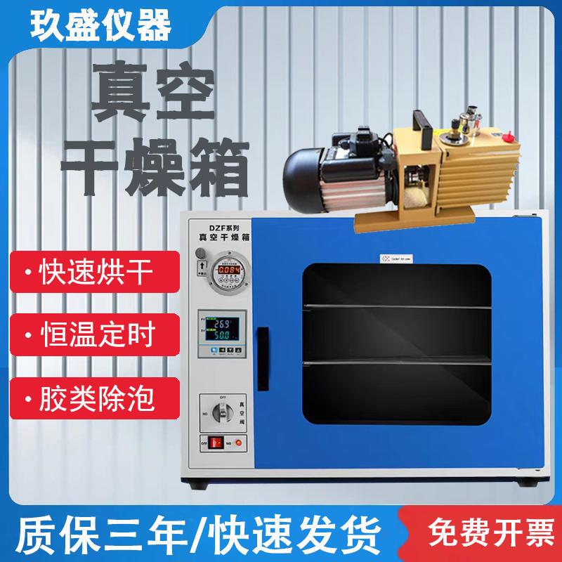 dzf真空干燥箱实验室烘箱烘干箱测漏脱泡L机真空箱恒温工业烤箱泵