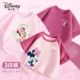 迪士尼女童短袖 上衣 儿童体恤洋气小女孩半袖 t恤2026新款 纯棉夏季