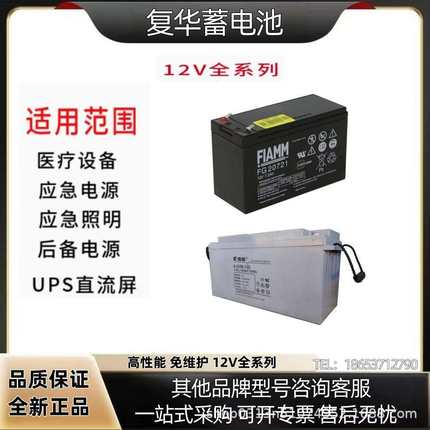 复华蓄电池保护神GFM--300铅酸免维护2V300ah现货含税储能电池