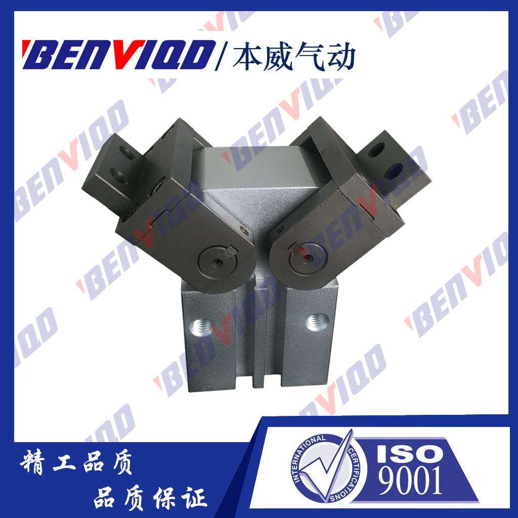 SCM型气动加紧手指气缸MHW2-25D1齿轮式机械手指气缸