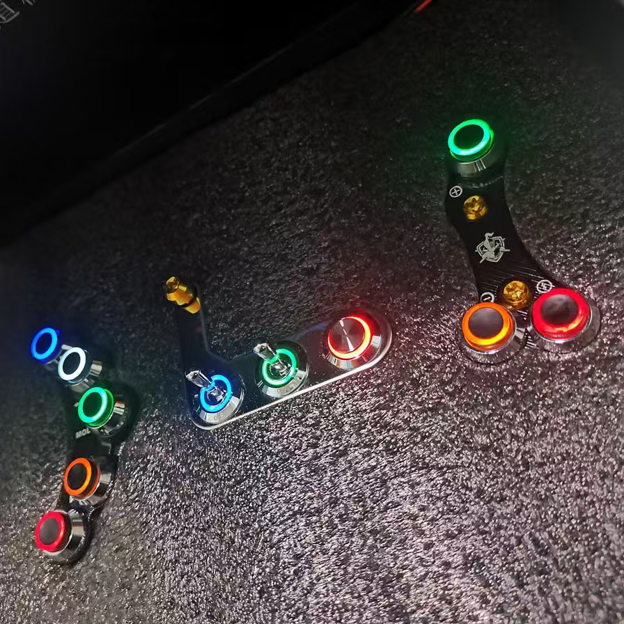 广东豆新品飞机双摇杆糖豆开关使用车型完美无损直上保留原车功能