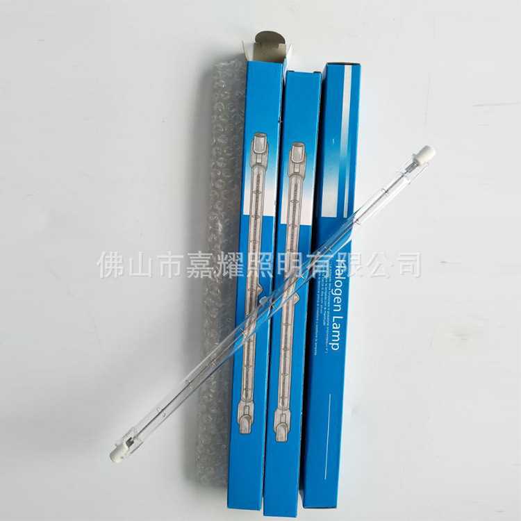 出口装 QVF139 1500W太阳灯管 254MM碘钨灯管