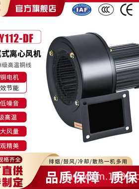 DF系列CY112-DF单螺杆挤出机风机75W离心风机低噪音风量大380V