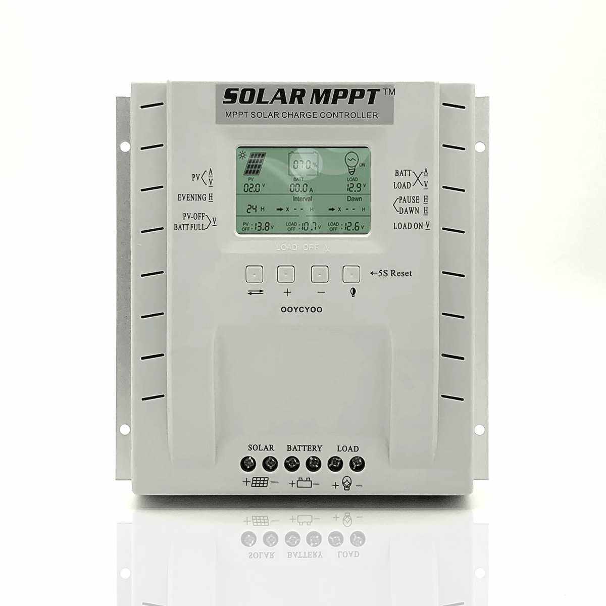 外贸款MPPT12V24V60A太阳能充电控制器P60太阳能发电系统控制器