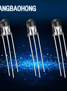 5mm雾状红黄绿双色共阴 红普绿雾状双色LED灯 F5圆头红绿双色