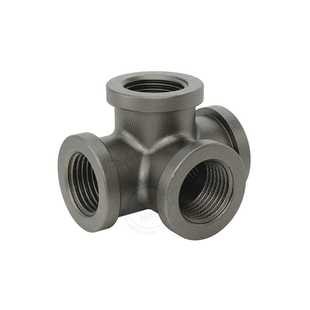 112P344 低压碳钢内丝异形四通 NPT Female