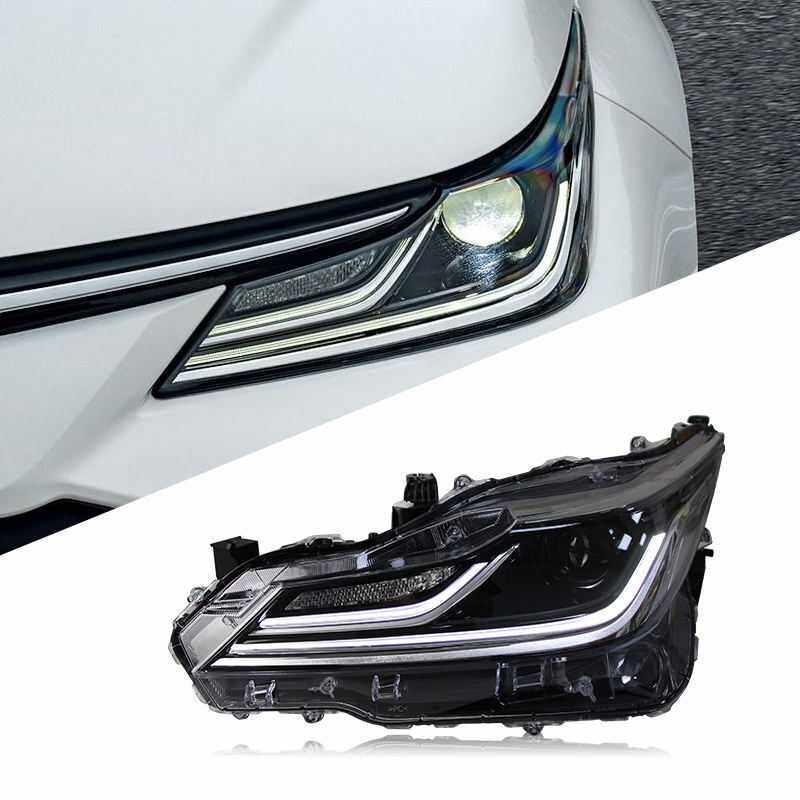 适用于19-21款丰田新卡罗拉大灯总成低配升级高配LED日行灯转