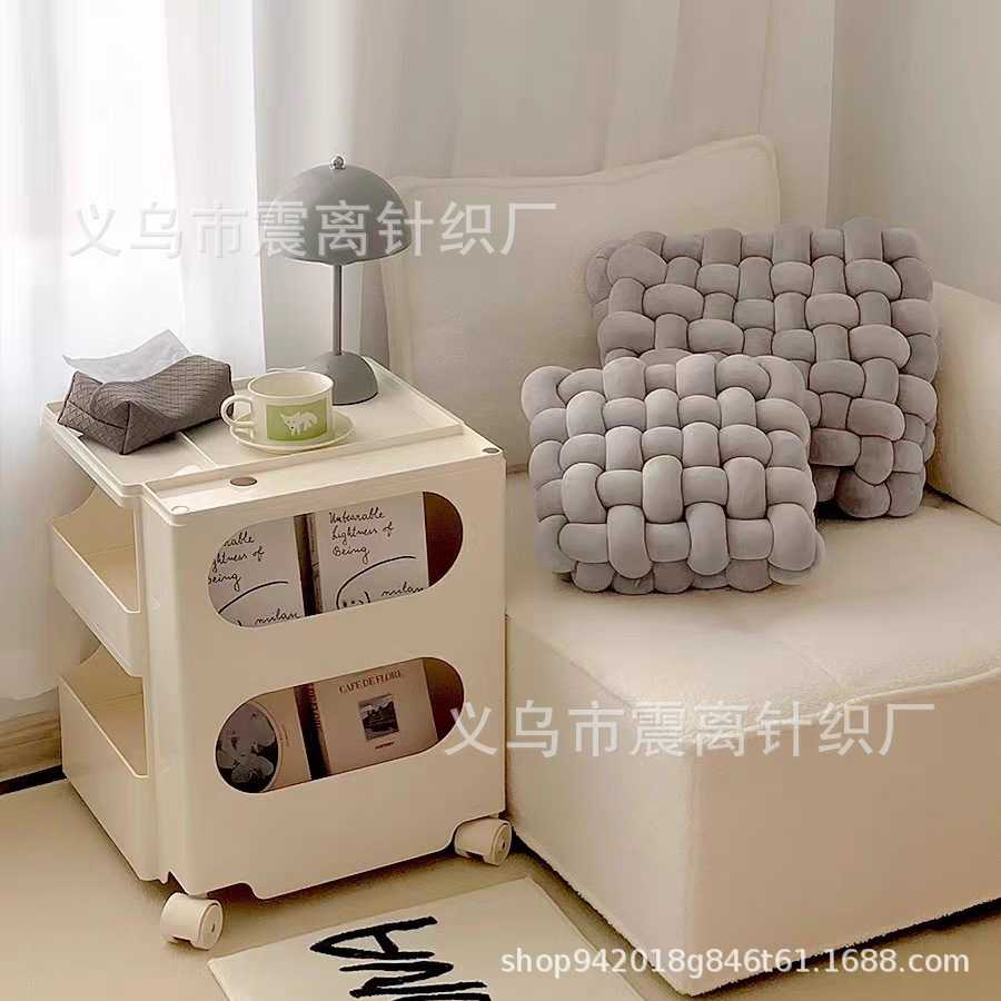 坐垫椅子榻榻米蒲团编织靠垫客厅沙发飘窗地上屁垫ins风抱枕美臀