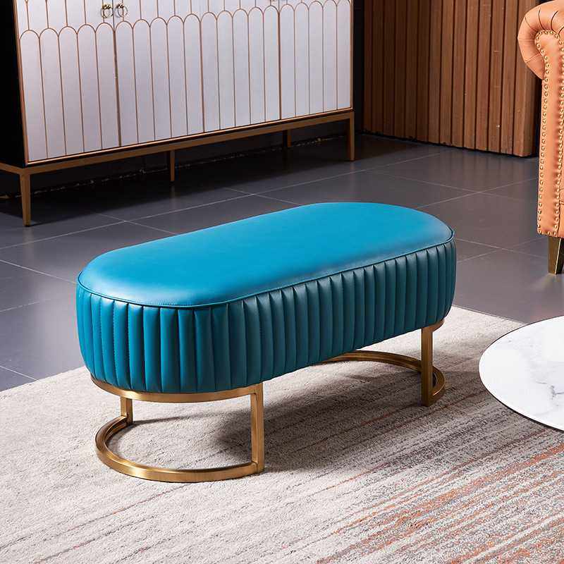 床尾凳卧室轻奢换鞋凳服装店沙发凳衣帽间换衣凳试衣间凳子脚踏凳