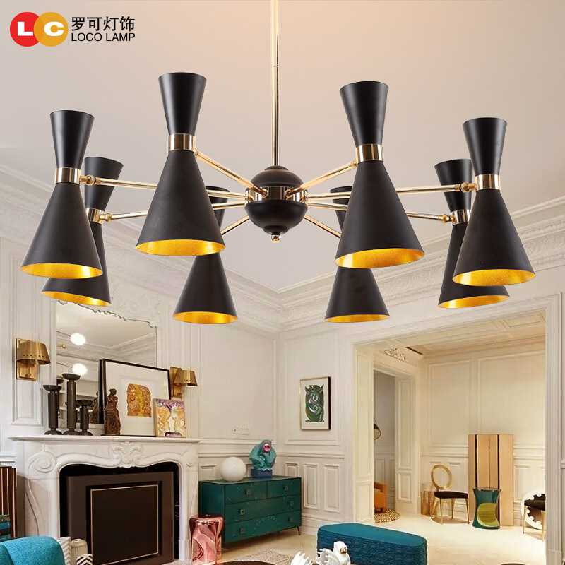 北欧客厅餐厅灯服装店吊灯简约设计师卧室灯具LED节能个性设计