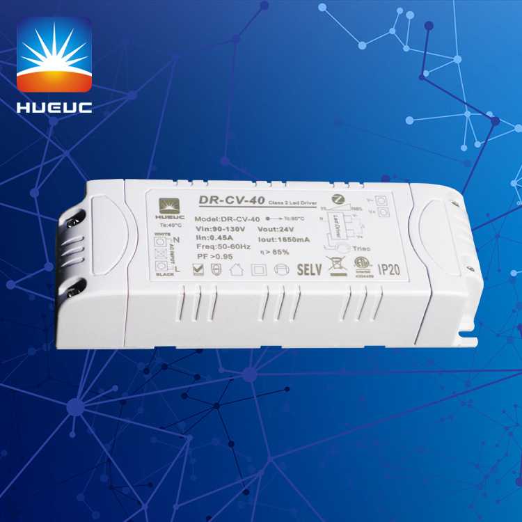 供应40W可控硅调光电源Triac Mains dim 线性+PWM调光 高PF无频闪