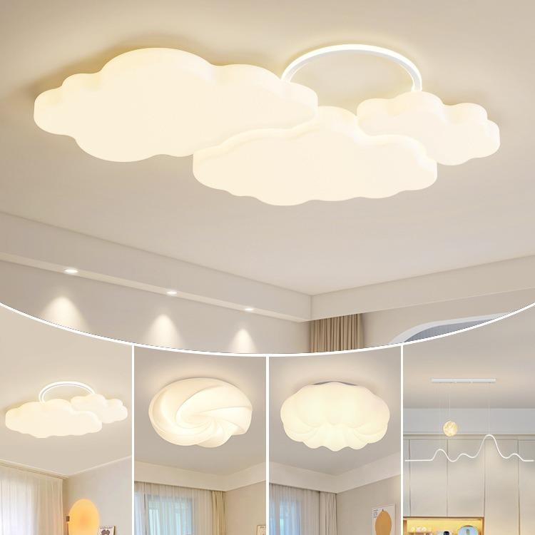 吸顶卧室奶油风三室两厅客厅灯具全屋组合套餐广东中山2025新款