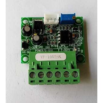 VF-10V25K V/F转换模块 电压变频率0-10V/0-5V转0-10KHZ PLC 工控