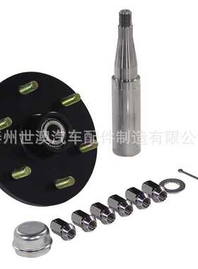 6孔3500磅轮毂轴头轮毂单元拖车轴头房车拖车哈巴头澳洲款190AFSR