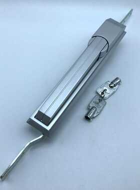 MS830银白色连杆锁，天地锁，工业柜锁，配电箱门锁，机箱机柜锁