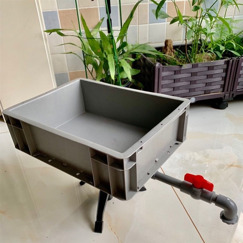 黄缘龟箱塑料乌龟缸安缘专用塑胶龟池透明亚克力饲养箱带产蛋网格