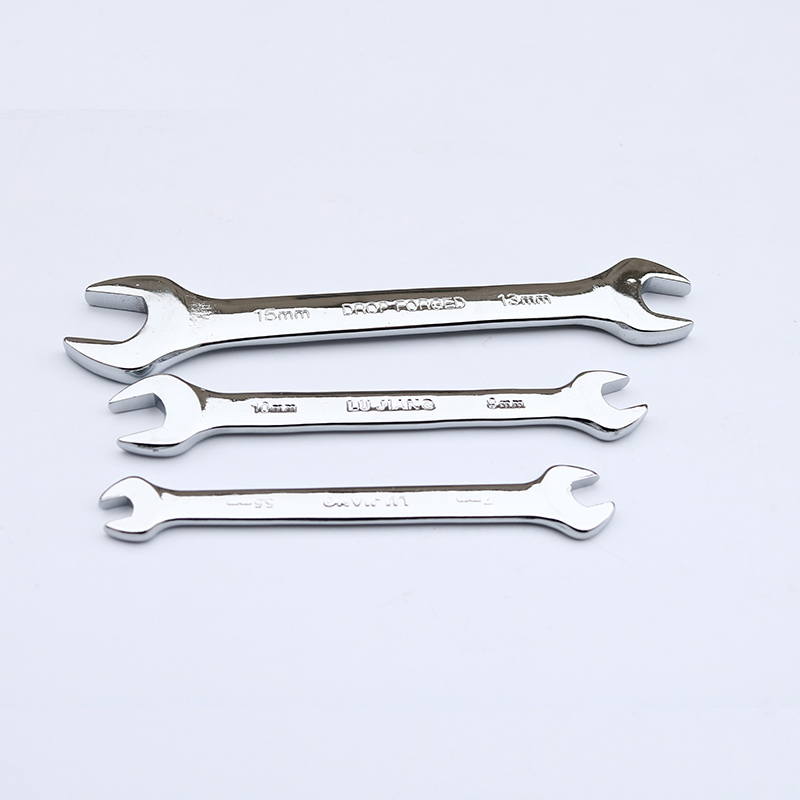 开口扳手工具双头呆板子8-10超薄10号小死口12-14叉口子17-19