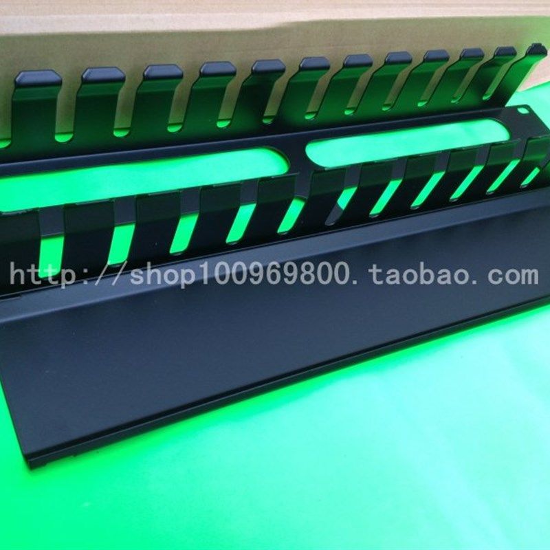 2U理线架金属 加厚12档24口网线理线槽配线架理线器 全塑料走线槽,金属材料及制品,金属罐/桶/瓶,淘宝优惠券,粉丝福利购,淘宝优惠卷