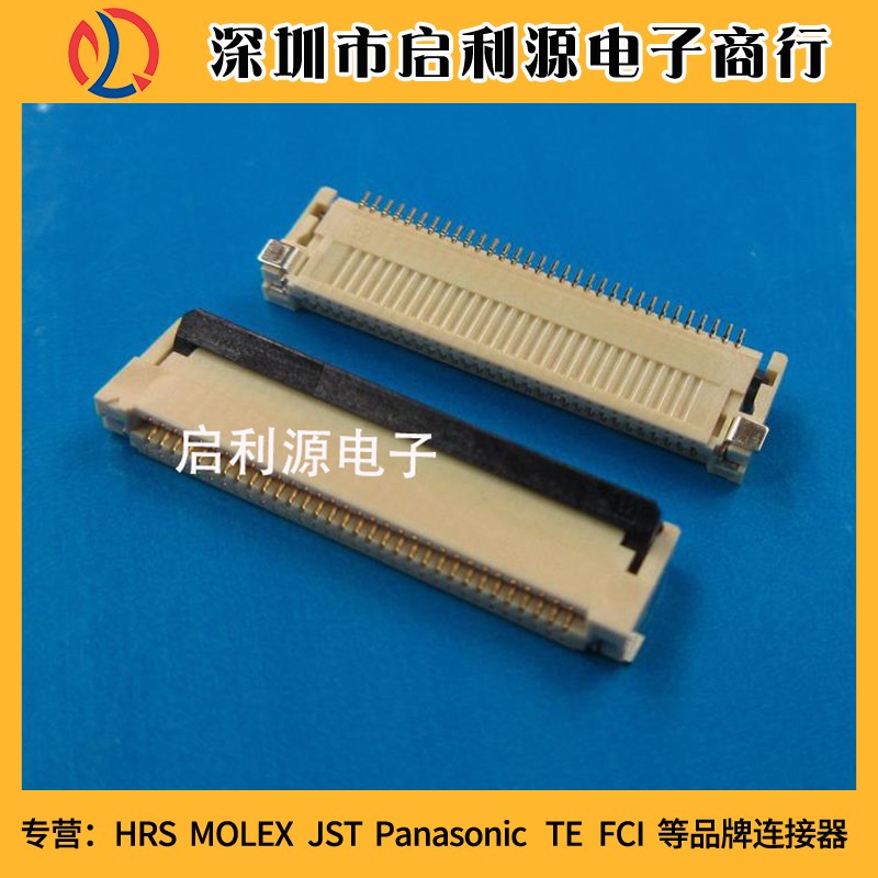 XF2M-3815-1A 原装OMRON连接器0.5MM 38PIN FFC/FPC插座 双面触点