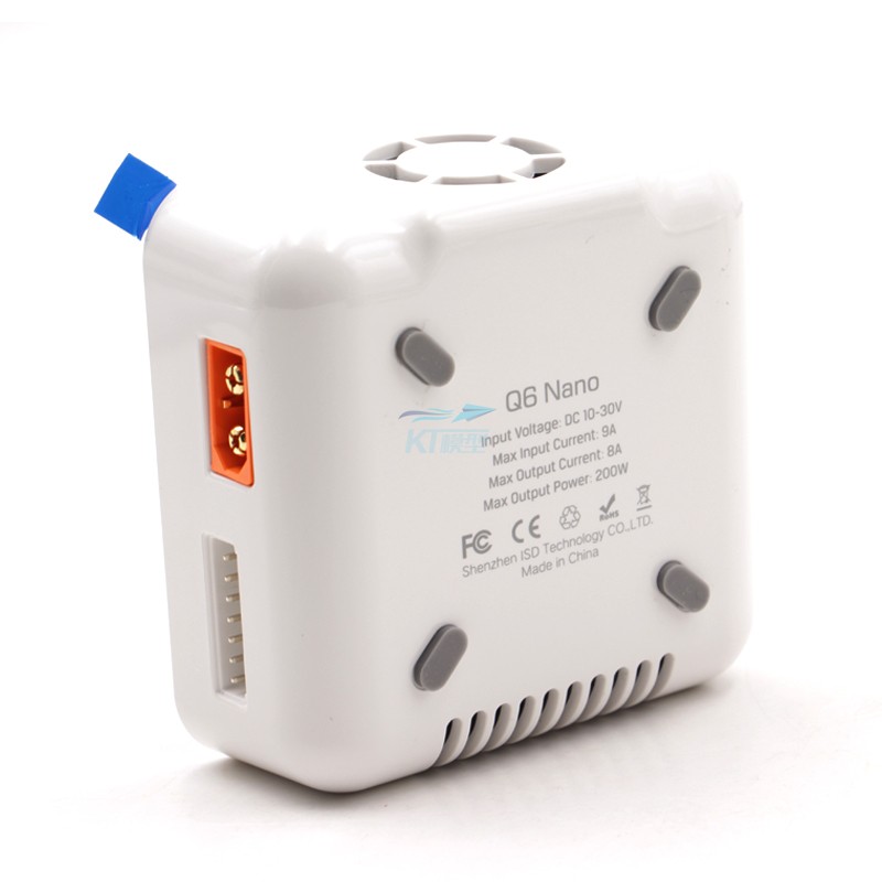 艾斯特ISDT Q6 Nano 200w 8A 航模锂电池智能中文充电器外场快充