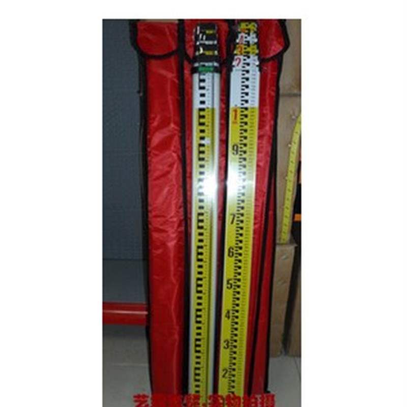 水准仪铝合金塔尺 3米塔尺5米7米塔尺 5米标尺 5m 塔尺 尺扣