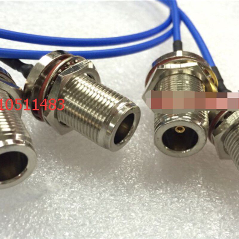 高频N-KKY同轴半柔50欧-2信号跳线 射频N母转N母固定特氟龙AP线