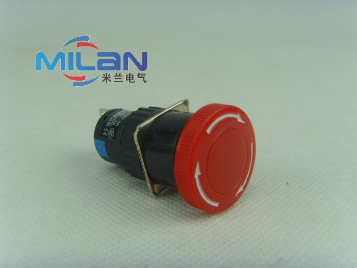 森奥 LA16-11ZS SA16-11ZS 紧急按钮开关 三脚 急停开关按钮 16mm