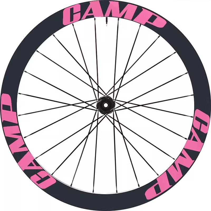 CAMP坎普轮组贴纸SR3碟刹圈刹公路自行车轮Q毂雷登改色轮圈轮胎膜